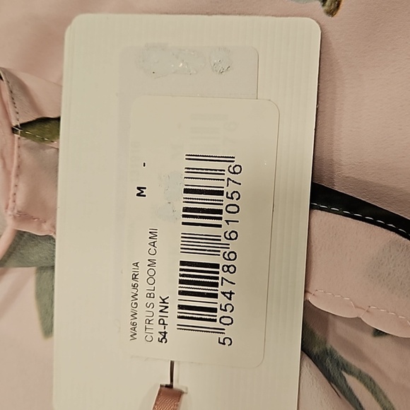 💕TED BAKER💕 Riia Citrus Bloom Cami Top ~ Abstract Floral Print Medium M NWT - Picture 14 of 15